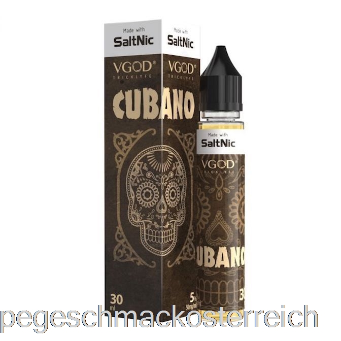 Cubano – Vgod Saltnic – 30 Ml, 25 Mg Vape-Geschmack